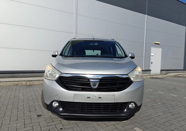 Dacia Lodgy cena 22900 przebieg: 187200, rok produkcji 2012 z Mońki małe 704